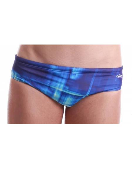 Image of Costume da allenamento Uomo BLUE STRIPE by SwimmerWear