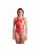 Costume allenamento donna FIORE fiammante SwimmerWear