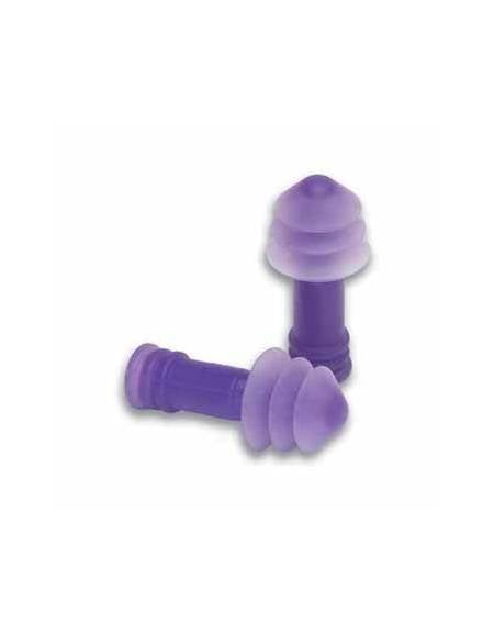 EAR PLUG Tappi Orecchie da Piscina per il Nuoto Viola