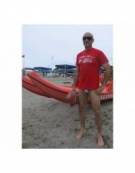 T-shirt Maglietta Salvataggio Life Guard Italia e fischietto