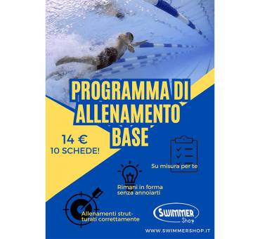 Scheda Allenamento Nuoto BASE 10 allenamenti