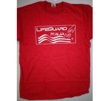 Maglietta Salvataggio Life Guard Italia