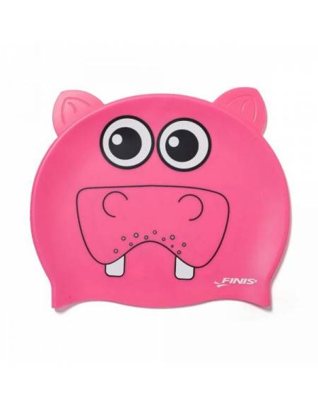 Cuffia Ippopotamo Fucsia Finis Bambino