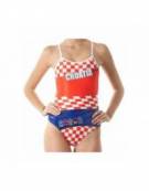 Costume allenamento donna Openback CROAZIA SwimmerWear