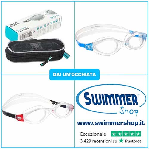 occhalini nuoto visione ampia