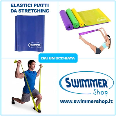 elastico piatto nuoto stretching 