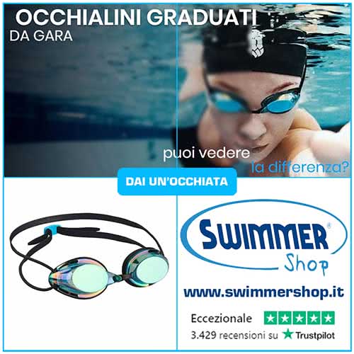 occhialini nuoto graduati streamline