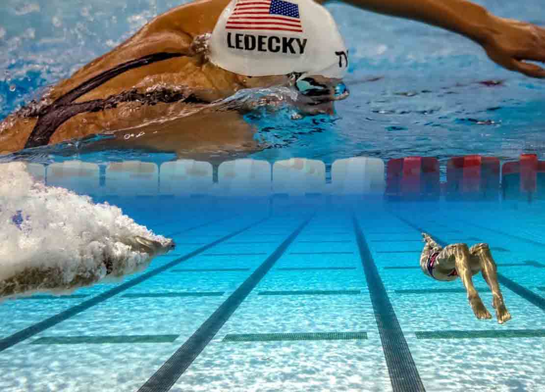 Nuoto: due allenamenti, ipossico e Katie Ledecky