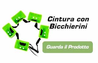 cintura bicchierini nuoto