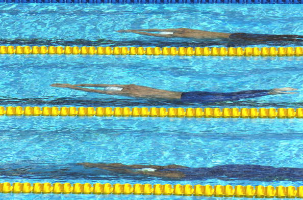 allenamento nuoto tavoletta