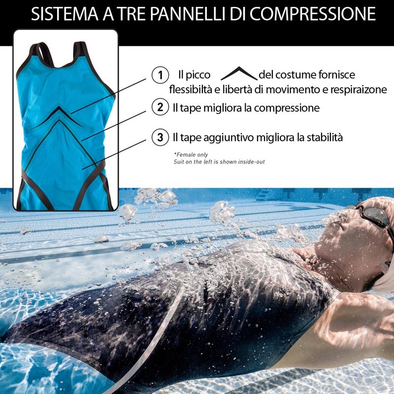 costumi gara nuoto offerta approvati fina