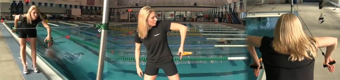 esercizi da fare con gli elastici per nuotatori