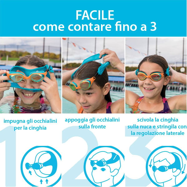 Occhialini Nuoto Bambino Frogglez