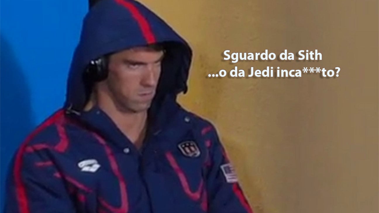 phelps sguardo cattivo