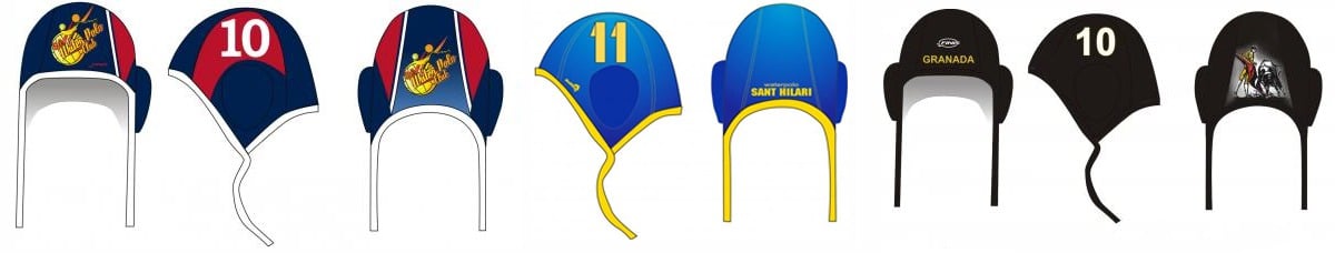 cuffie personalizzate waterpolo